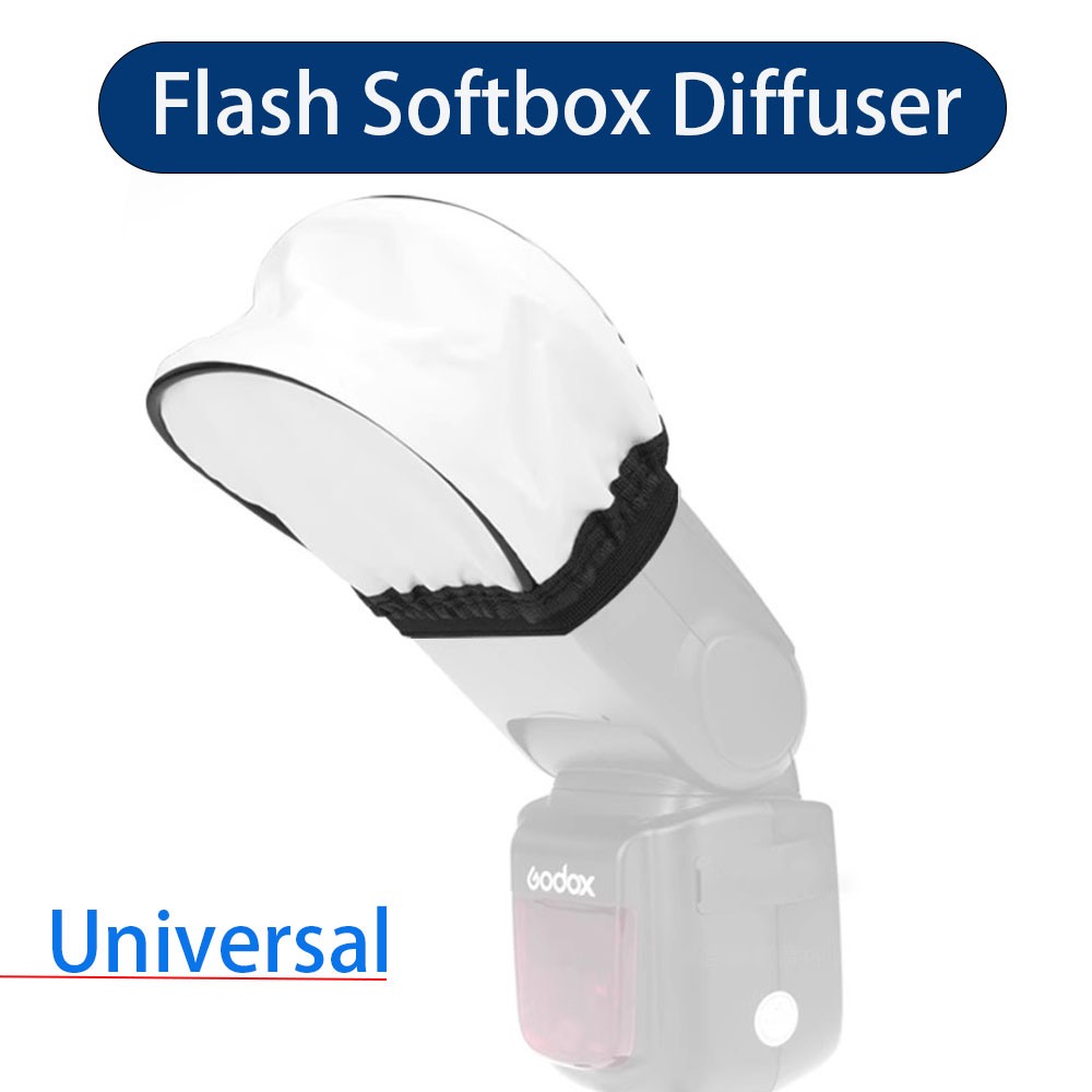 Godox Speedlite Flash - Universal Camera Flash Bounce Diffuser Speedlite