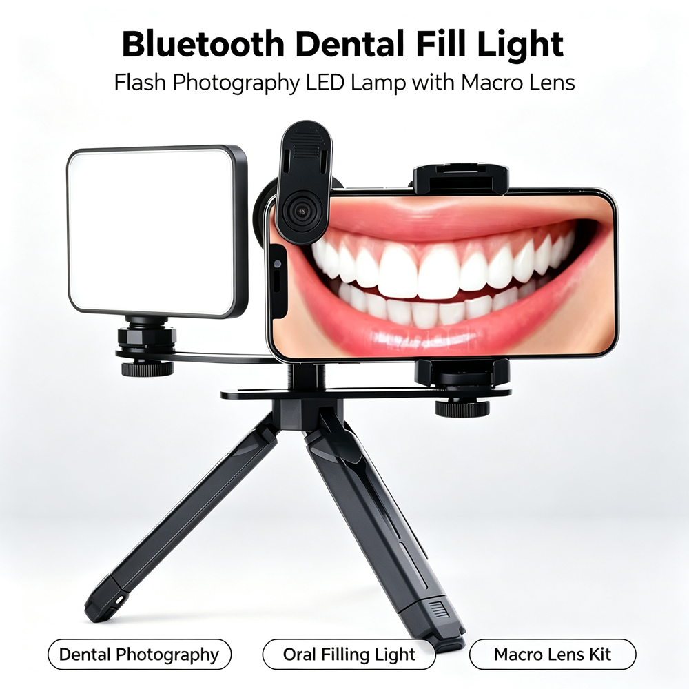 Photography Lighting Lamp - LODDEN Bluetooth Dental Fill Light Flash
