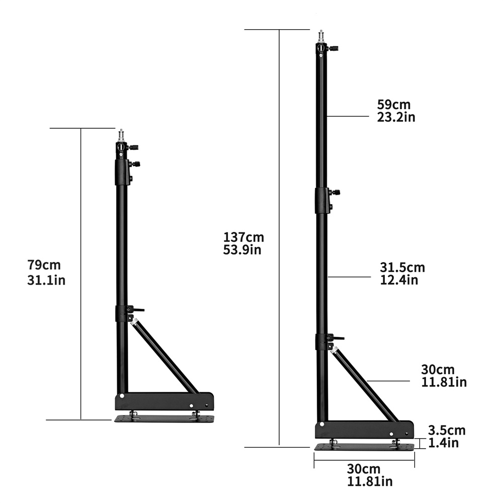100/135/ 170cm Wall Mounting T - Photography Lighting With Umbrella recension och pris