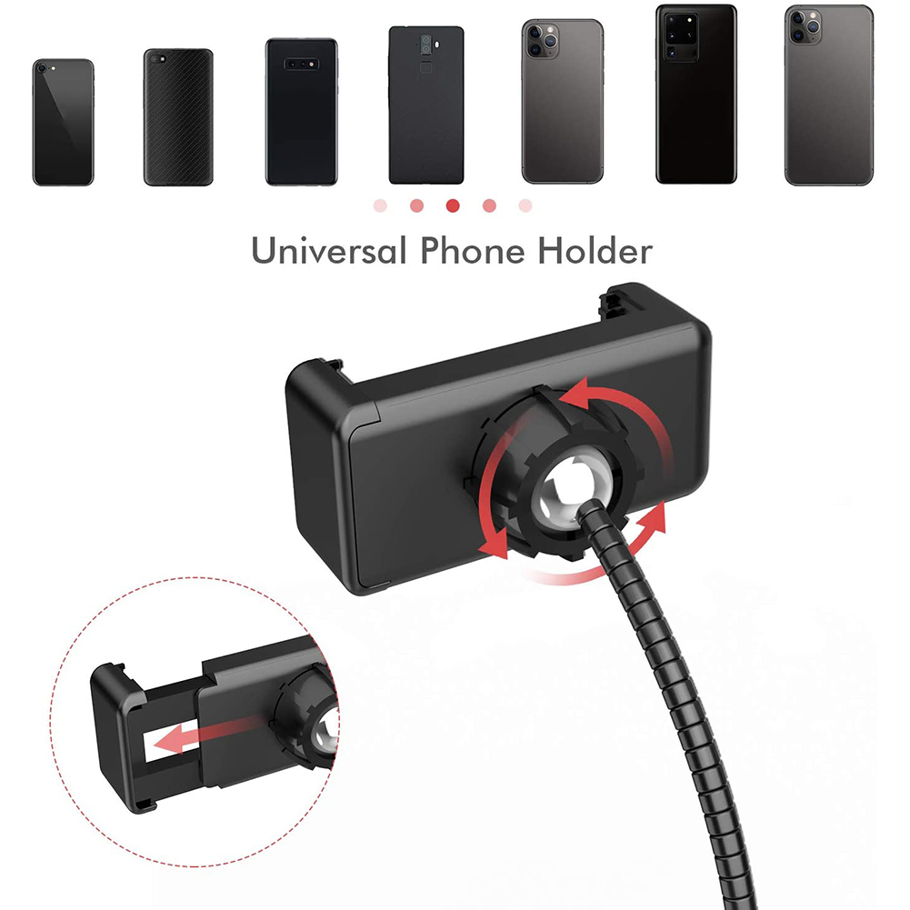 6/10/12 Inch LED Selfie Ring L - Photography Lighting With Umbrella recension och pris