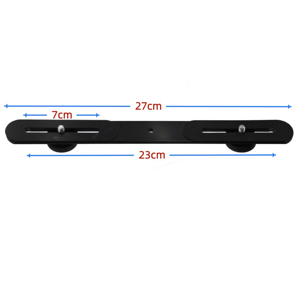 Dual Flash Bracket 1/4'' Screw - Iris Photography Led Lighting Pack recension och pris
