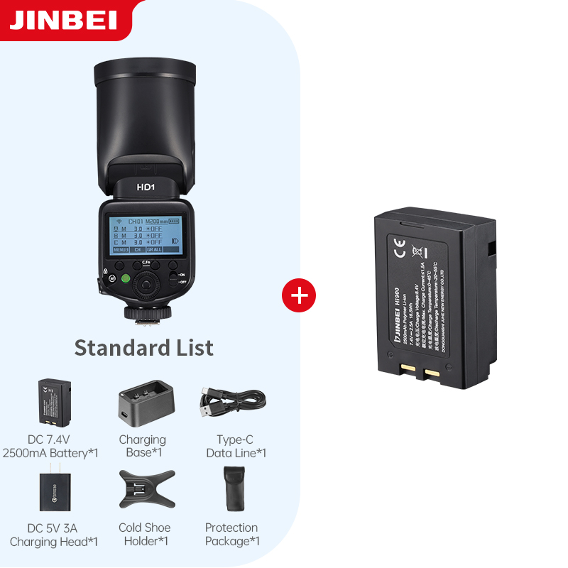 JINBEI HD-1Round-head HSS Spee - Photography Lighting Outdoor recension och pris