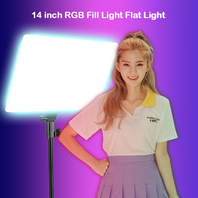 RGB 14'' LED Video Light Remot - Photography Lighting Board recension och pris