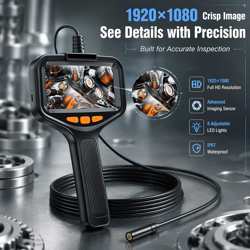 1080P HD Industrial Borescope  - Photography Lighting Products recension och pris