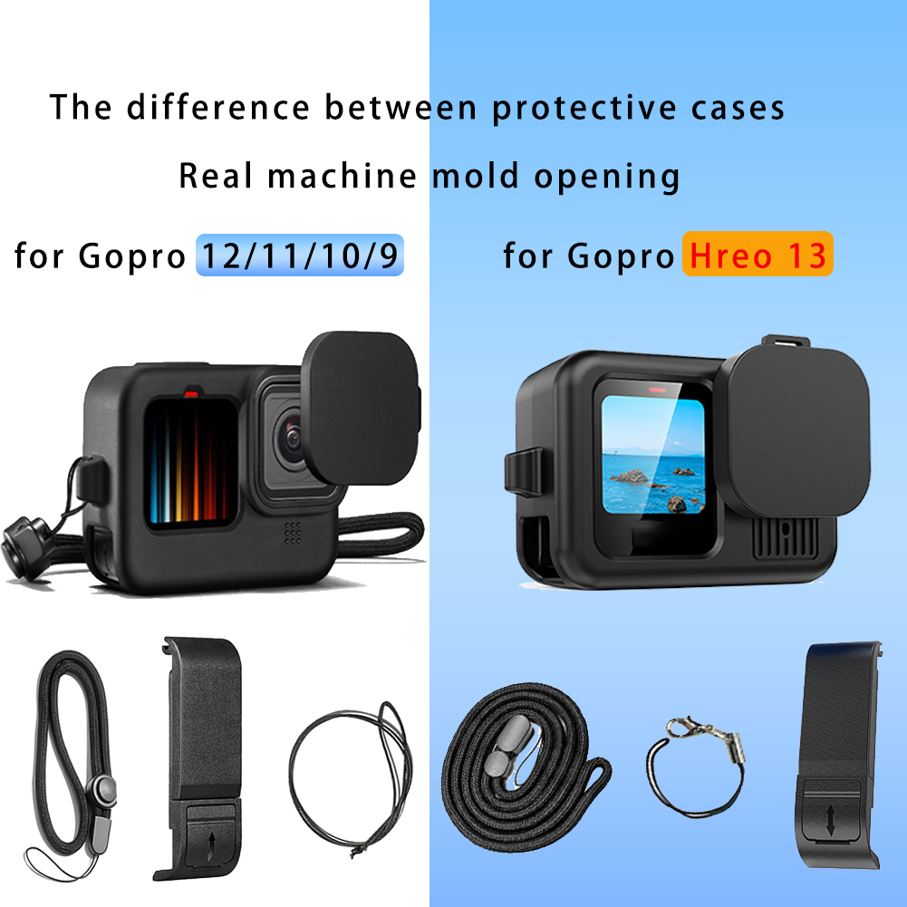 Silicone Case for GoPro Hero 1 - Gopro Action Camera Hero 13 Black recension och pris