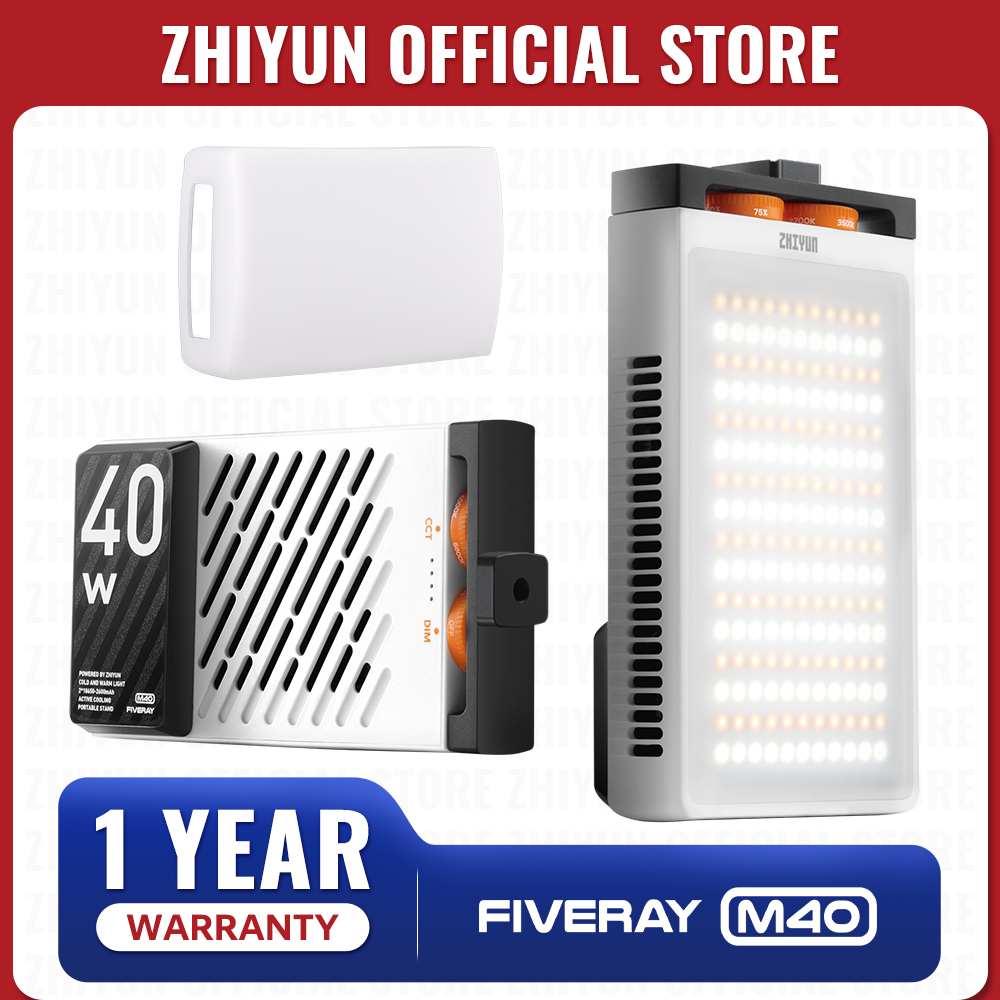 ZHIYUN Official FIVERAY M40 40 - Photography Lighting Outdoor recension och pris