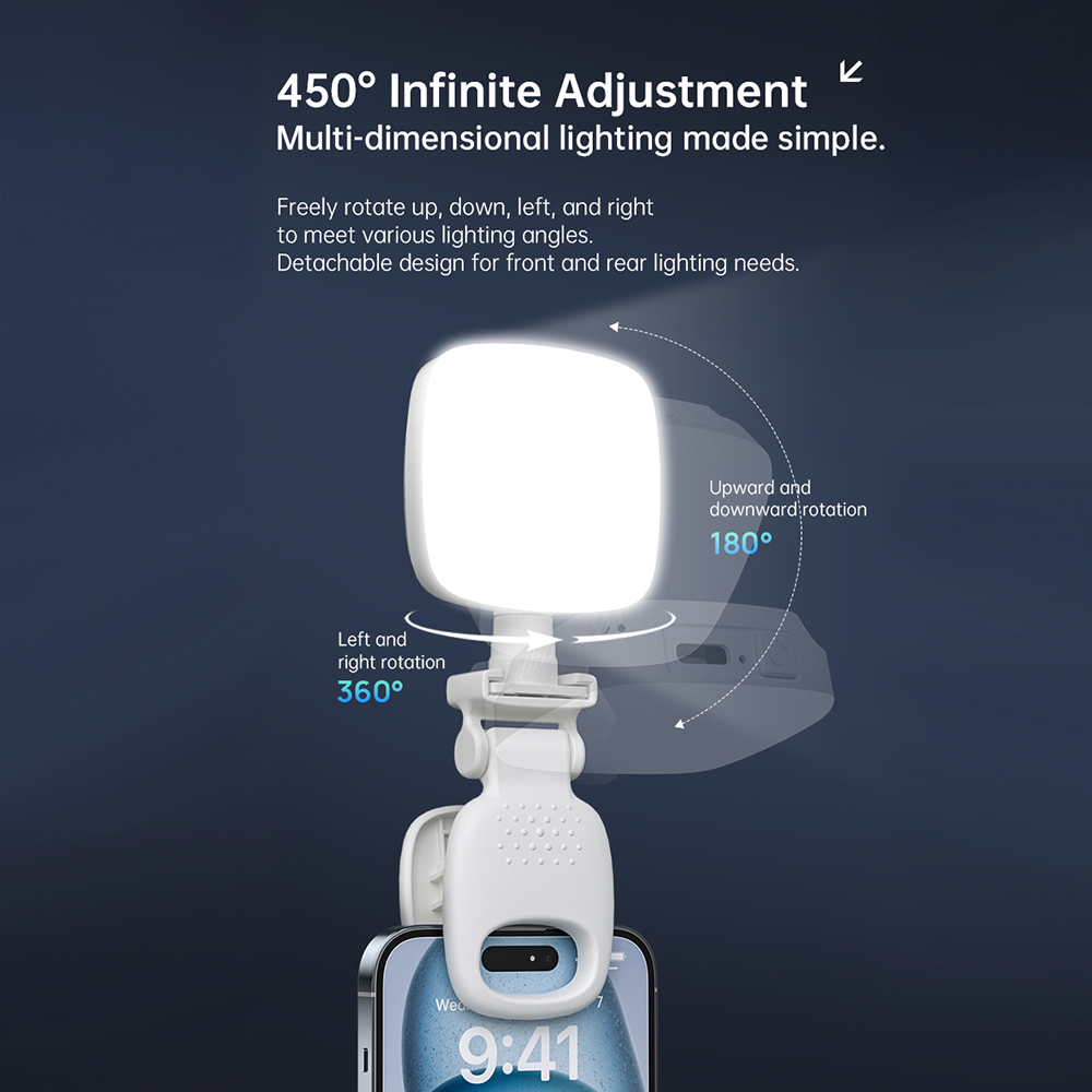 Portable LED Selfie Light Came - Photography Lighting Products recension och pris