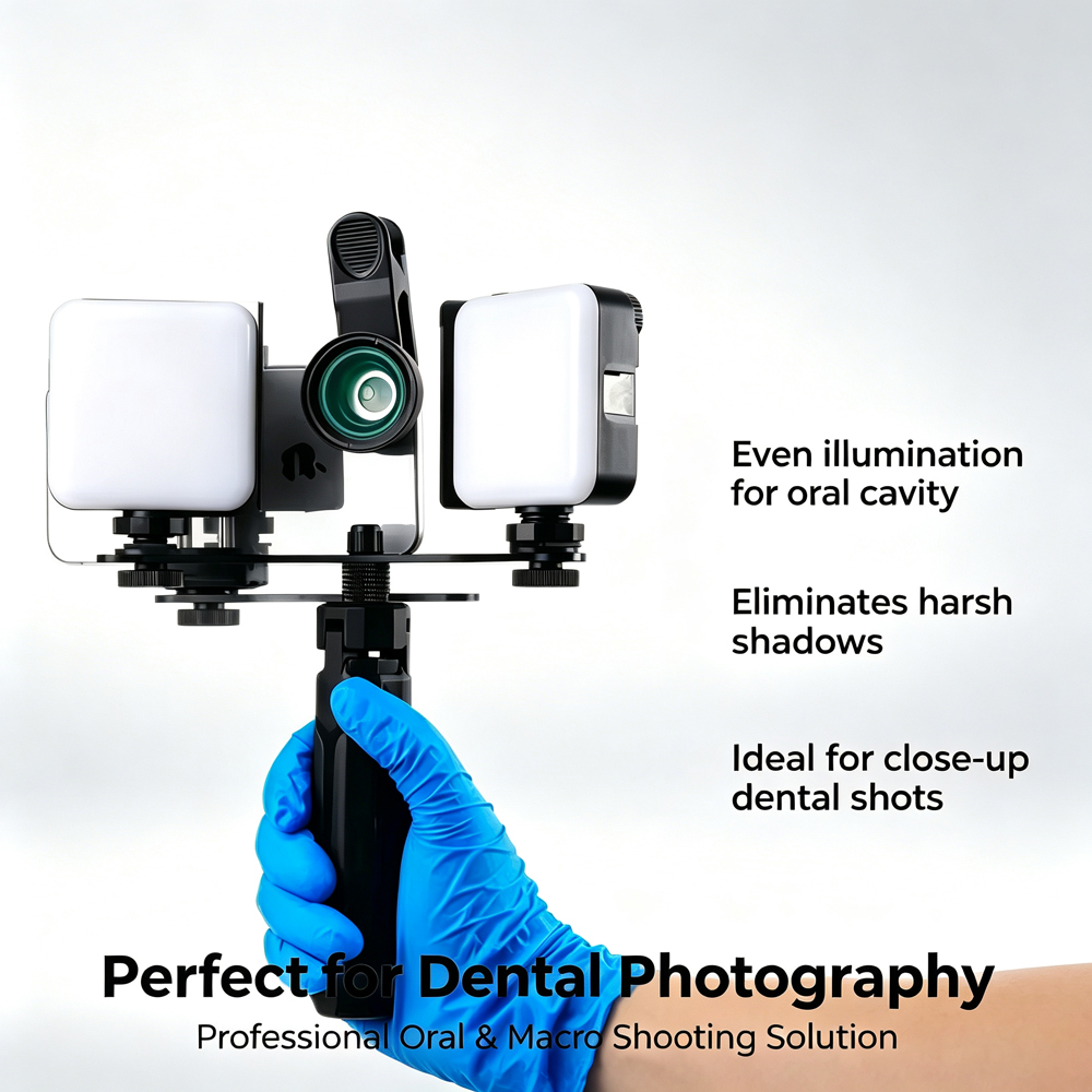 LODDEN Bluetooth Dental Fill L - Photography Lighting Lamp recension och pris