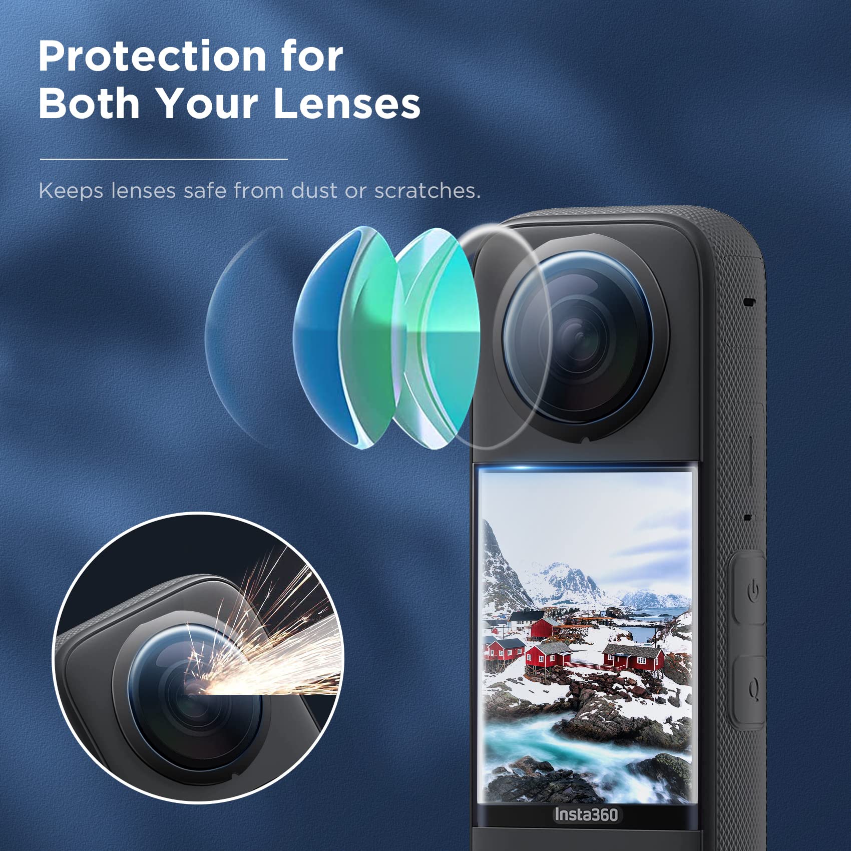 Lens Guard for Insta360 X3 Acc - Insta360 Camera X3 recension och pris
