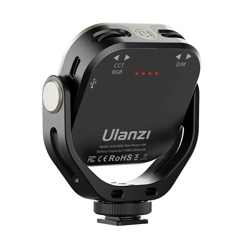Ulanzi VL66 RGB Video Light 25 - Photography Lighting With Umbrella recension och pris