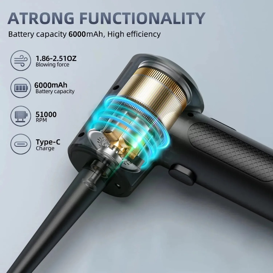 Electric Wireless Air Duster C - Photography Lighting Products recension och pris