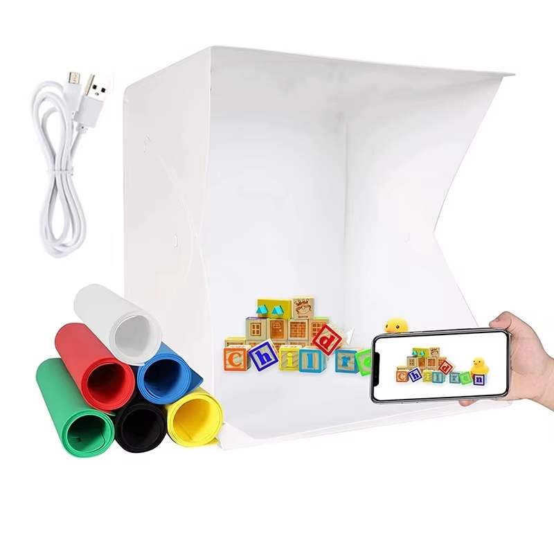Folding Lightbox Portable Phot - Photography Lighting Tent recension och pris