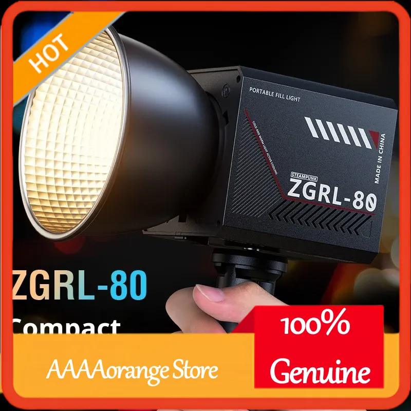 ZGRL80 80W COB LED Video Light - Photography Lighting Outdoor recension och pris