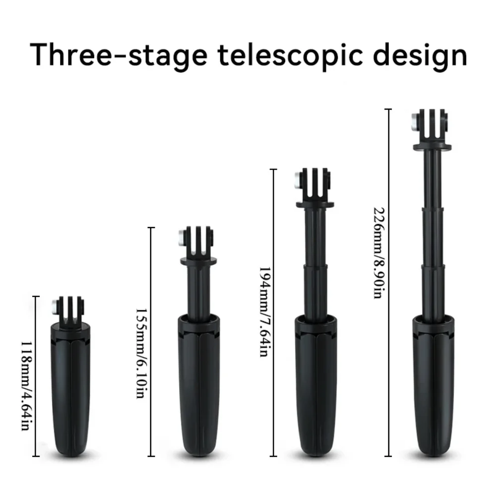 Mini Extendable Tripod Foldabl - Gopro Action Camera Hero 12 Black recension och pris