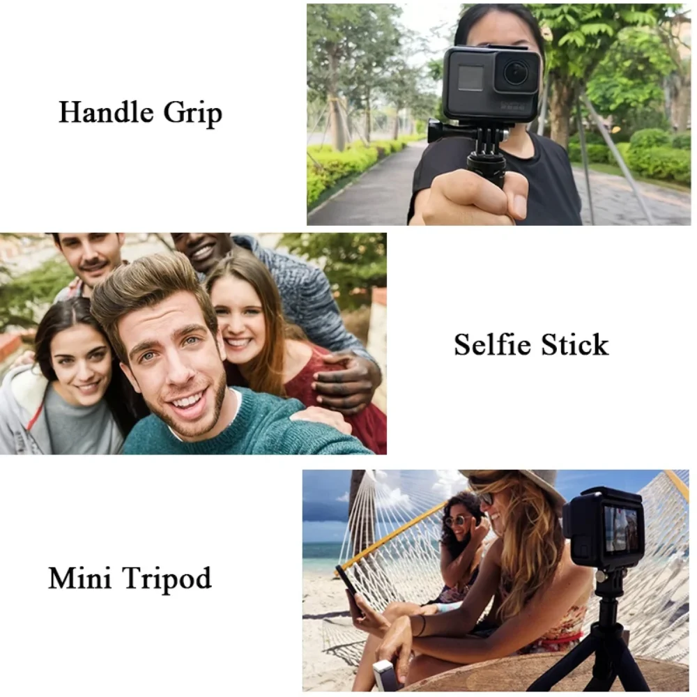 Mini Extendable Tripod Foldabl - Gopro Action Camera Hero 12 Black recension och pris