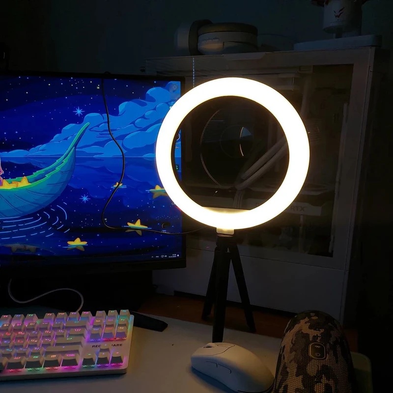 Desiontal 26cm Ring Light with - Photography Lighting With Umbrella recension och pris