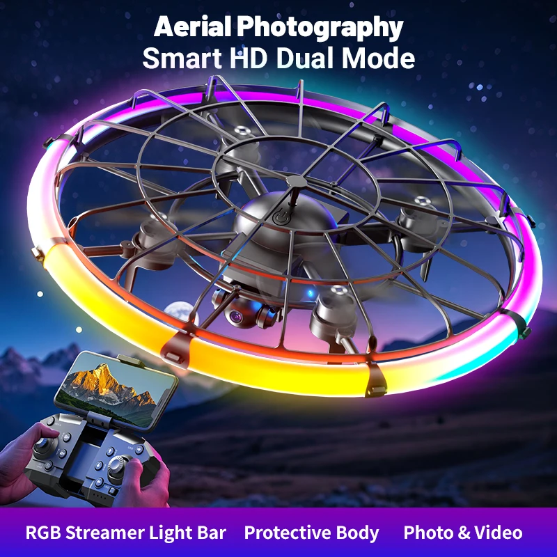 JJRC H145 UFO RC Drone with Du - Photography Lighting Outdoor recension och pris