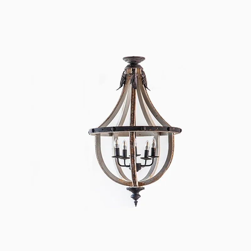 Vintage Wrought Iron Chandelie - Lighting Glass Photography recension och pris