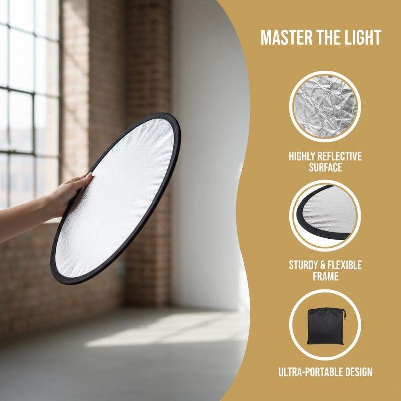 5 in 1 Round Photography Refle - Photography Lighting Outdoor recension och pris