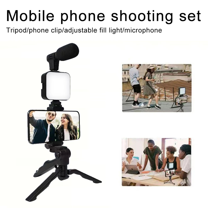 AY49 Smartphone Vlogging Kit W - Iris Photography Led Lighting Pack recension och pris