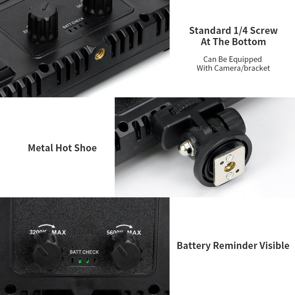 U800 U600 LED Photo Studio Vid - Photography Lighting Board recension och pris
